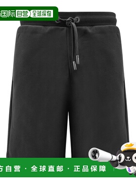 香港直邮Ami Paris 女士短裤 HSO803747001 AW2025 黑色 抽绳短裤