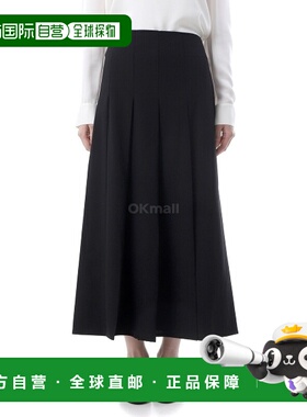 韩国直邮STUDIO NICHOLSON FUSE SNW 短裙 黑色 (1597) 裙子羊毛