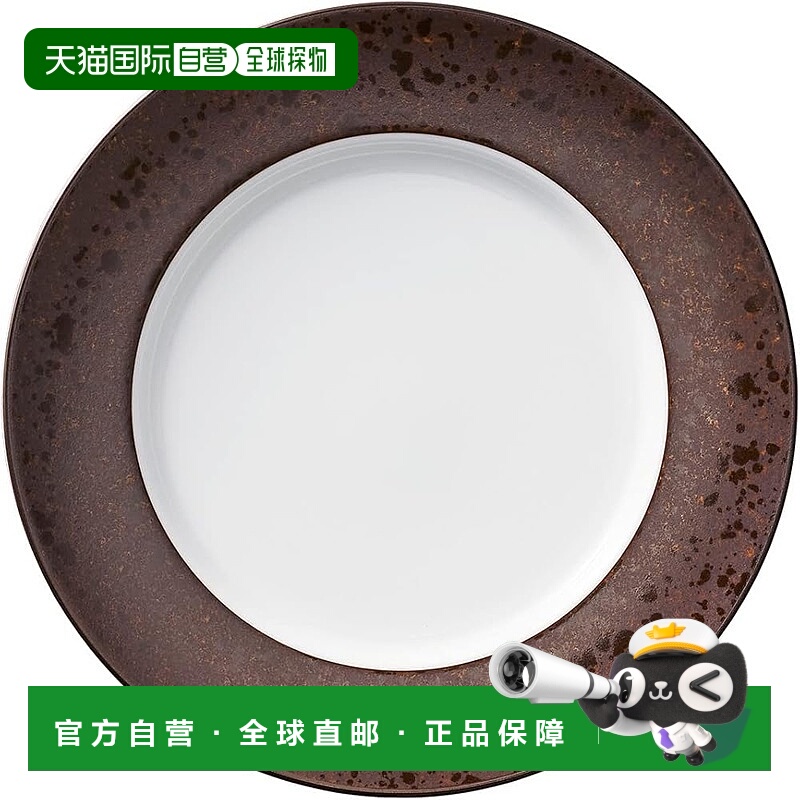 【日本直邮】则武 盘子 21cm Cliff（无银线）微波炉适用 单品 棕