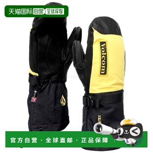 韩国直邮VOLCOM 91 GORE-TEX 手套 (VU234GL004-YL) 羊皮滑雪手套