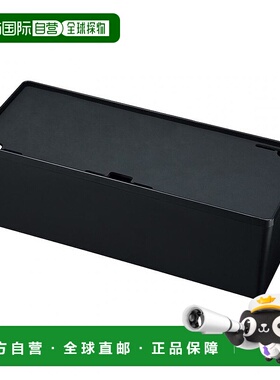 日本直邮SANWA SUPPLY电缆和电源板储物盒L 布莱克CB BOXP3BKN2