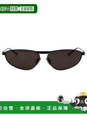 香港直邮BALENCIAGA 男士太阳镜 BB0417S001 CO 黑色 Sunglasses