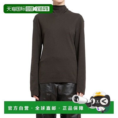 1h可退 香港直邮潮奢 Lemaire 女士 LEMAIRE 棕色毛线衫 TO1306LJ
