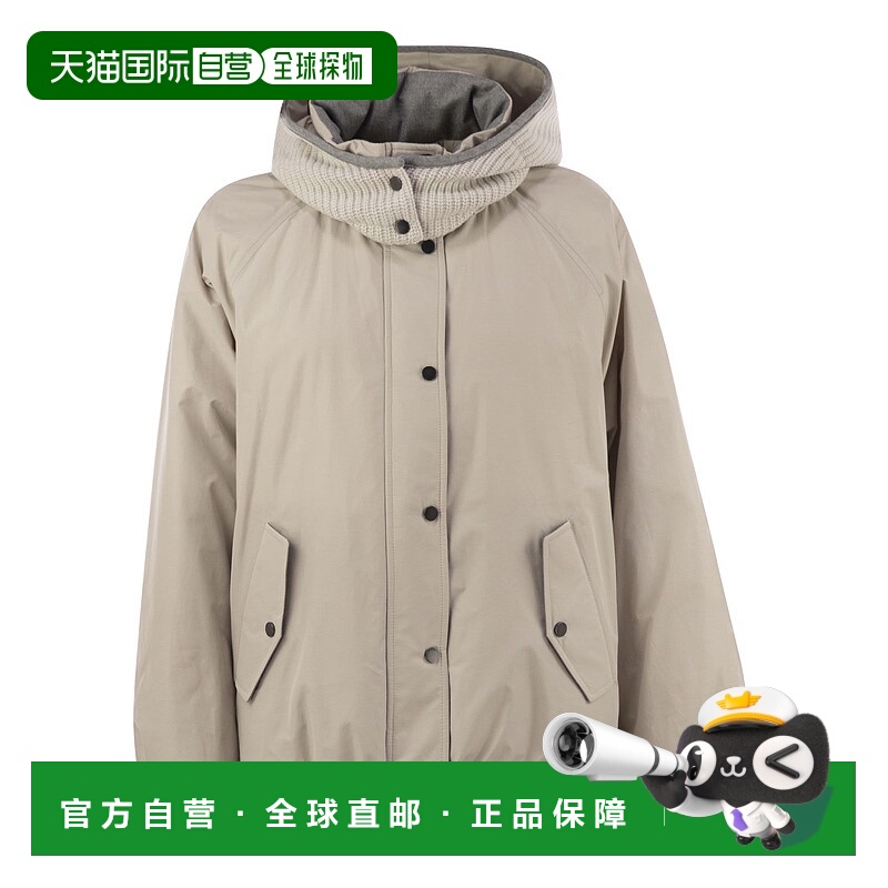 香港直邮Brunello Cucinelli 长袖羽绒服 MG5017852鹅绒外套