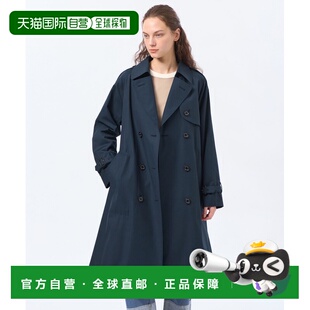 1h可退 日本直邮WELBURY 女士 A字廓形轻量嘎巴甸风衣 H5A08711__