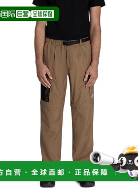 【日本直邮】猛犸象 亚洲男版徒步工装2合1裤子 深沙色1022-02260