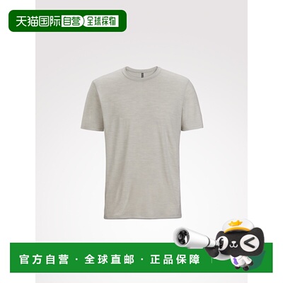 加拿大直邮 始祖鸟Veilance男士精纺美利奴羊毛短袖T恤