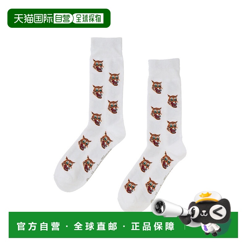 日本直邮Onitsuka Tiger MIDDLE SOCKS 3183A948_100鬼塚虎袜子