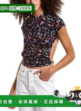 自营 Isabel Marant Étoile Juvia 上衣 - 黑色 美国奥莱直发