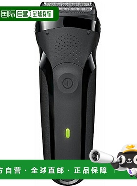 日本直邮BRAUN 300S-B（黑色）3 系列电动剃须刀3 刀片300SB