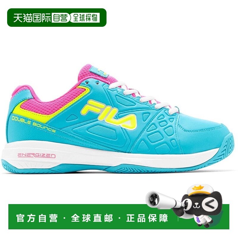 自营Fila Double Bounce 3 5PM00606-424 Women's Blue White Pic