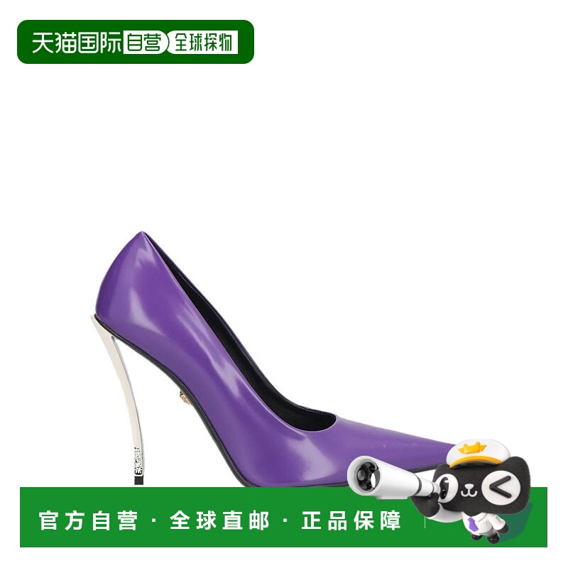 1h可退 【美国直邮】VERSACE Pump 女鞋 低帮鞋 单鞋 小牛皮细高