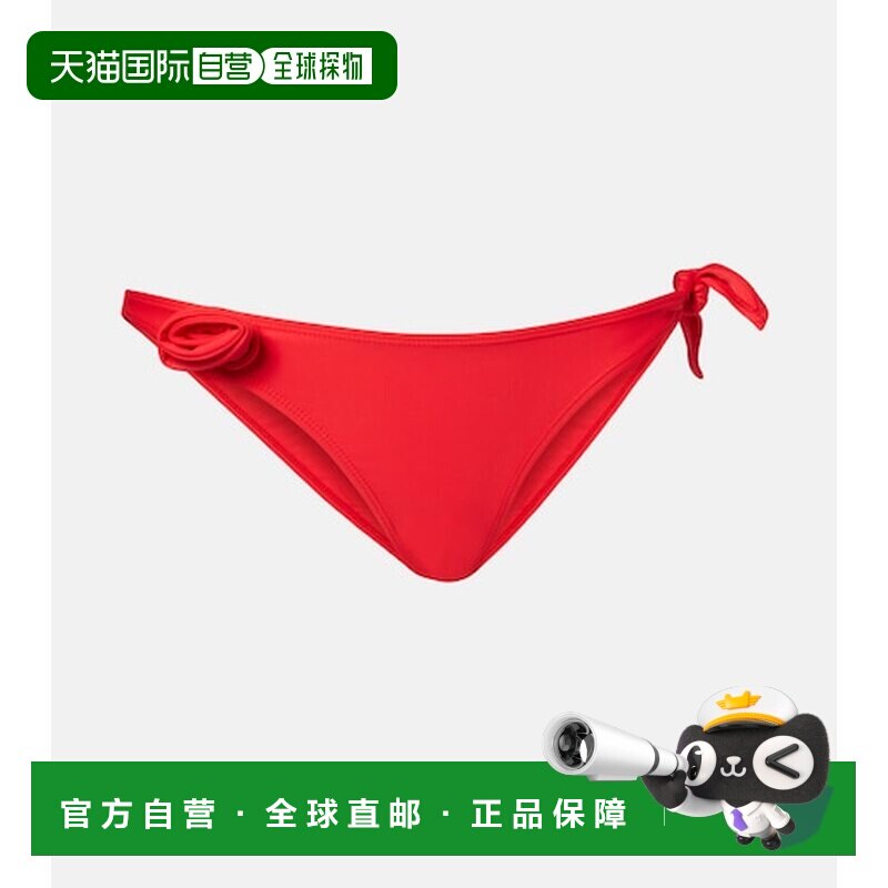 1h可退 香港直邮Coperni 女士 花朵比基尼下装 red红色 舒适时尚