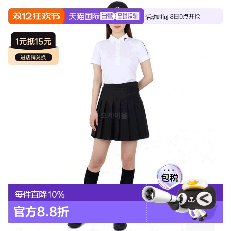 韩国直邮J．Lindeberg金林德伯格上装女款短袖polo衫GWJT06332