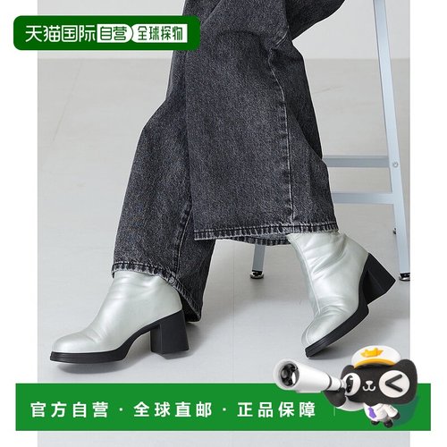 日本直邮Oriental Traffic 奥布里克图背拉链靴 [41420 OR526BW00