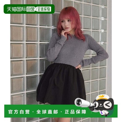 1h可退 日本直邮FickleBebe 女士拼接气球裙摆连衣裙 DT364X01FB