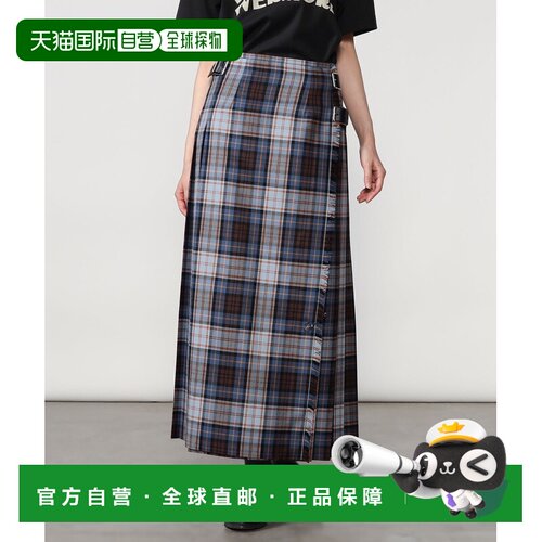 日本直邮O'NEIL of DUBLIN 女士 纯羊毛长款绗缝裙 BSB262L202000