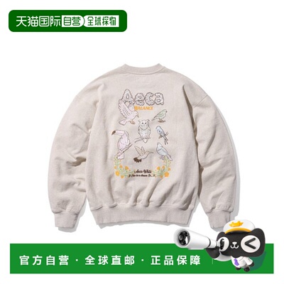 韩国直邮AECA WHITE 公用卫衣AWCMSSBDTSSOV003A5OT AECA BIRDS S