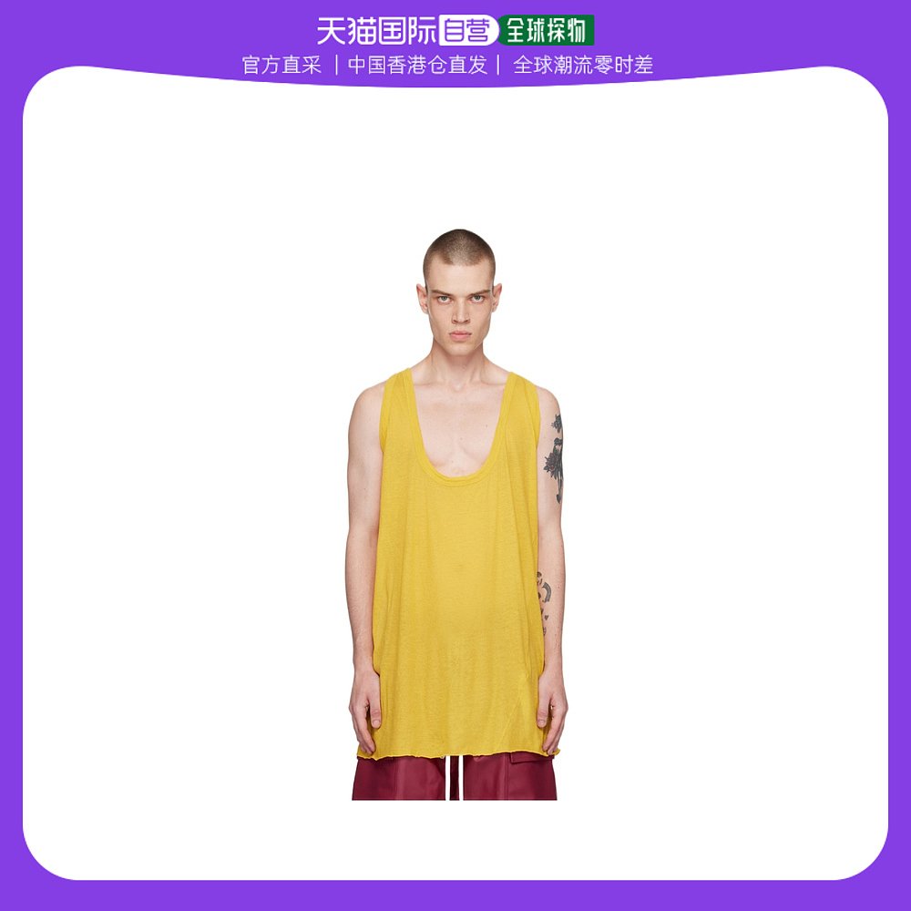 香港直邮潮奢 Rick Owens 男士无袖背心