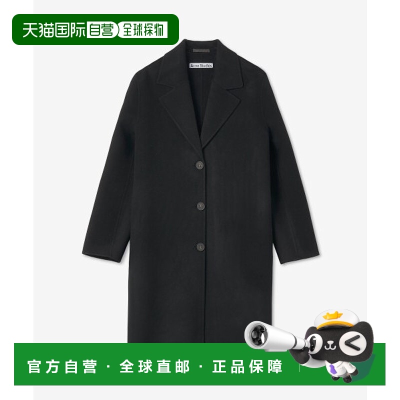 韩国直邮ACNE STUDIOS A90470900SINGLE BUTTON COAT女士外套