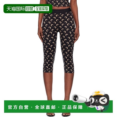 1h可退 香港直邮潮奢 Marine Serre 女士 黑色 Recycled Moon Jer