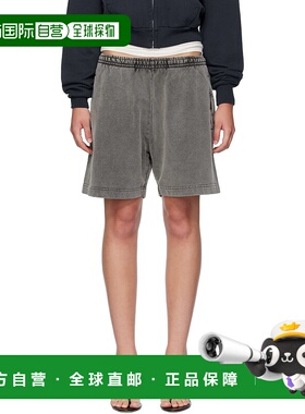 1h可退 香港直邮潮奢 Acne Studios 艾克妮 女士 黑色短裤 CE0038