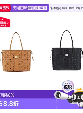 香港直邮MCM Medium Liz Visetos双面购物袋时尚女款单肩包子母包