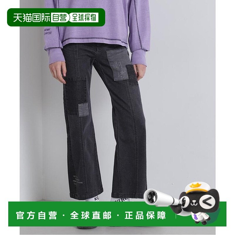 日本直邮AVIREX L-PATCH STRETCH DENIM PANTS [AV1129EW021766]