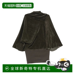 女士斗篷 RP02E4231V25 香港直郵RICK AW2025 黑色 OWENS 1h可退