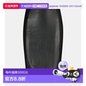 香港直邮Wolford 女士 Jenna 1h可退 仿皮中长半身裙 black黑色