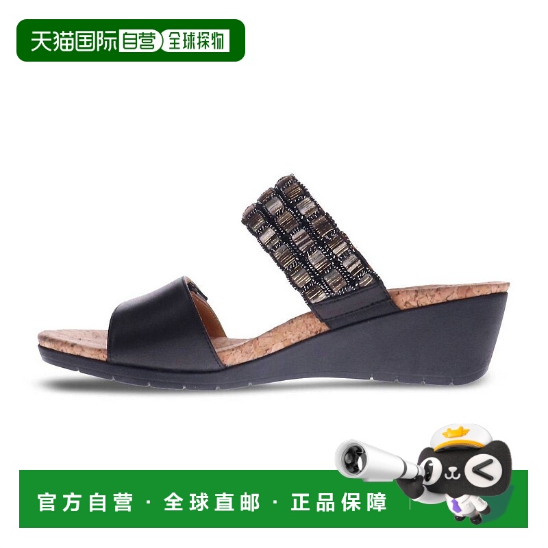 自营revereWomen's Sorrento Sandal In Onyx - onyx 美国奥莱直