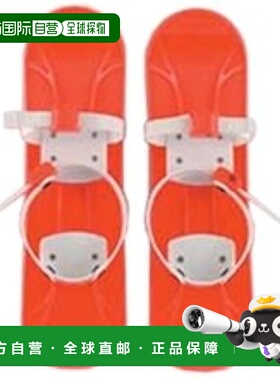 【日本直邮】Captain Stag鹿牌 少年趣味滑雪板(红色) M-1516