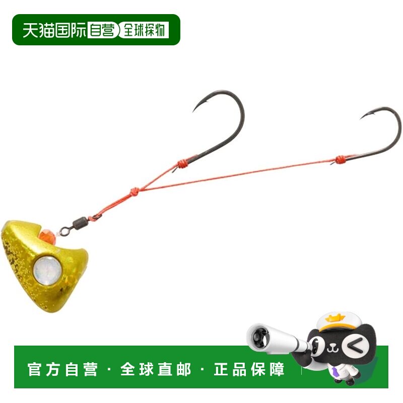 日本直邮Daiwa达亿瓦 海钓饵红牙游动饵15号 金亮片款鱼钩