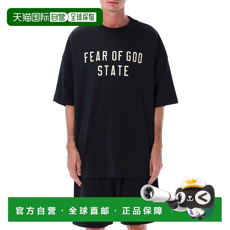 1h可退 欧洲直邮essentials fear of god 男士 上装T恤