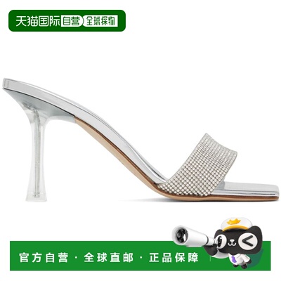 1h可退 香港直邮潮奢 magda butrym 女士 银色 Crystal 凉鞋 5164
