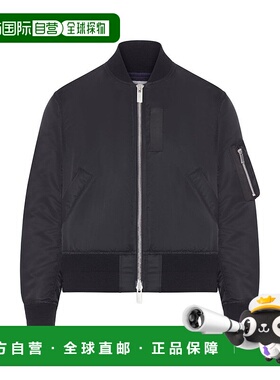 1h可退 Sacai 女士 拉鍊飛行員夾克 SCW301 black黑色 舒