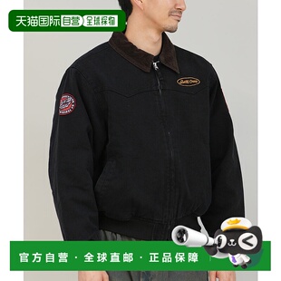 1h可退 日本直邮SANTA CRUZ男女同款宽松版型工装夹克半拉链设计