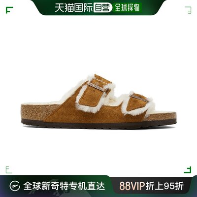 香港直邮潮奢 Birkenstock 勃肯 男士 黄褐色 Regular Arizona Sh