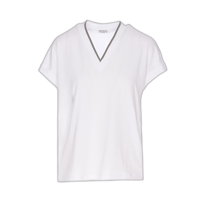 香港直邮BRUNELLO CUCINELLI 女士T恤 M0T18BD222C159