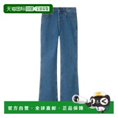 香港直邮burberry 女士 牛仔裤 1h可退 口袋直筒裤