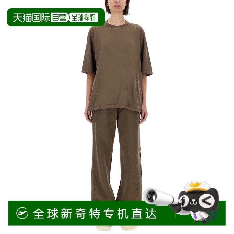 1h可退香港直邮RICK OWENS DRKSHDW女士T恤 DS01E3201RN34 SS20