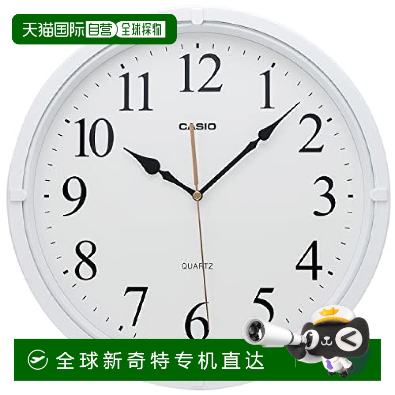 【日本直邮】Casio卡西欧家用挂钟指针式室内装饰IQ-97-7JF