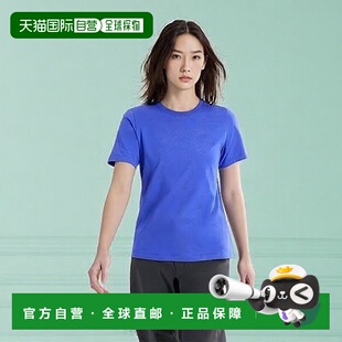 加拿大直发始祖鸟Kragg SL女款棉质徽标圆领纯色短袖T恤衫