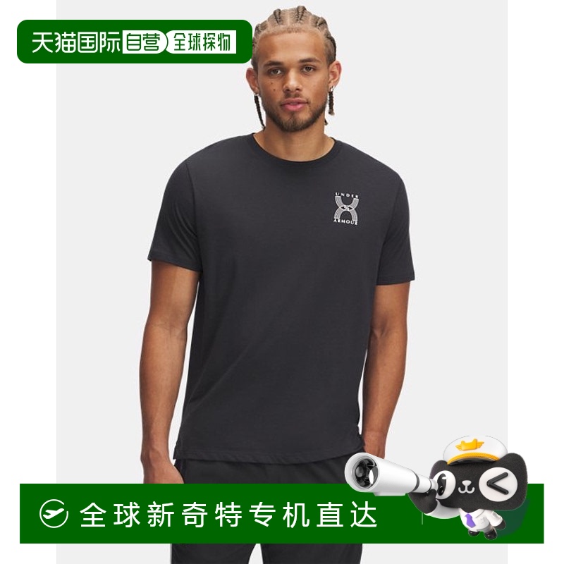 日本直邮Under Armour SS25 Run 96 舒适时尚百搭短袖T恤 男款 无