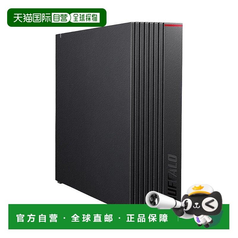 【日本直邮】BUFFALO 外置硬盘4TB USB3.1(Gen.1) 黑HD-LD4.0U3-B