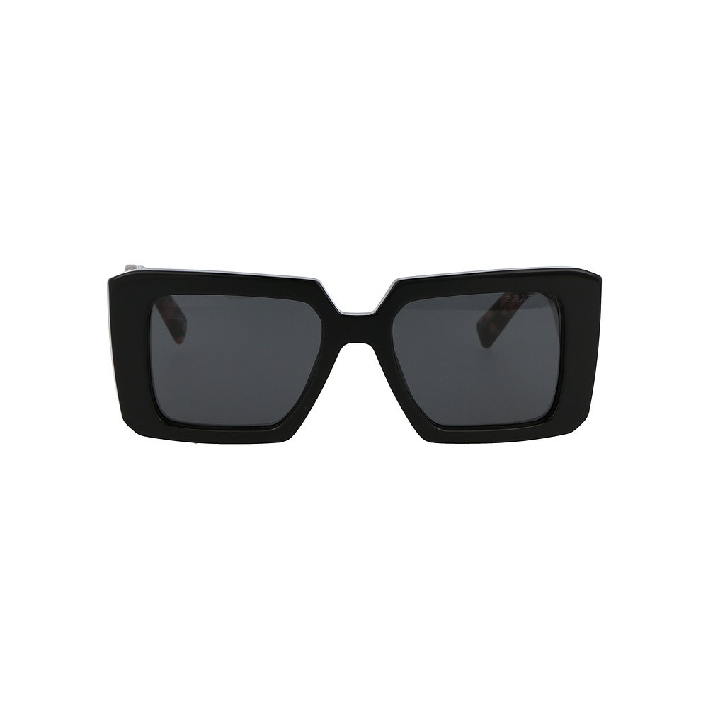 PRADA 女士太阳镜 0PR23YS1AB5S0 SS2025 黑色 Sunglasses