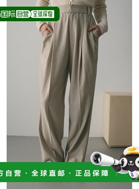 1h可退 日本直邮STYLEMIXER 女士三线褶皱长裤 500ISS311111