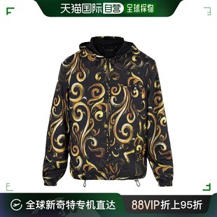 A732 香港直邮VERSACE 印花图案连帽夹克 男士 A73034 A219466