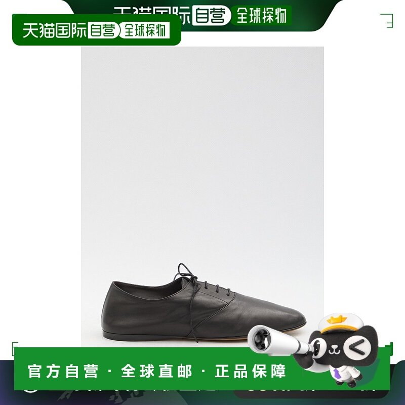 香港直邮THE ROW 女士休闲鞋 F1560N66BLK AW2024 黑色 Awar 皮革