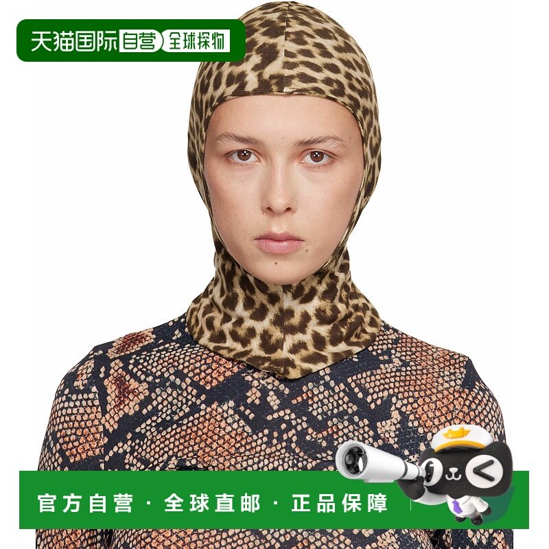 香港直邮潮奢 Tom Ford 汤姆 福特 女士 黄褐色 Jersey Printed